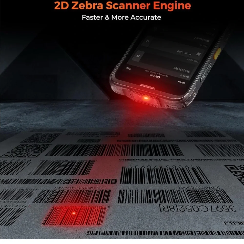 MUNBYN Upgraded Android 13 Bar Code Scanner with 5.5" Screen - Picture 5 of 5